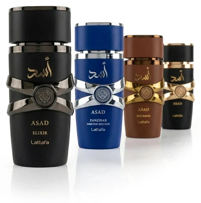 Lattafa Asad Collection EDP Gift Set – 4 × 25ml