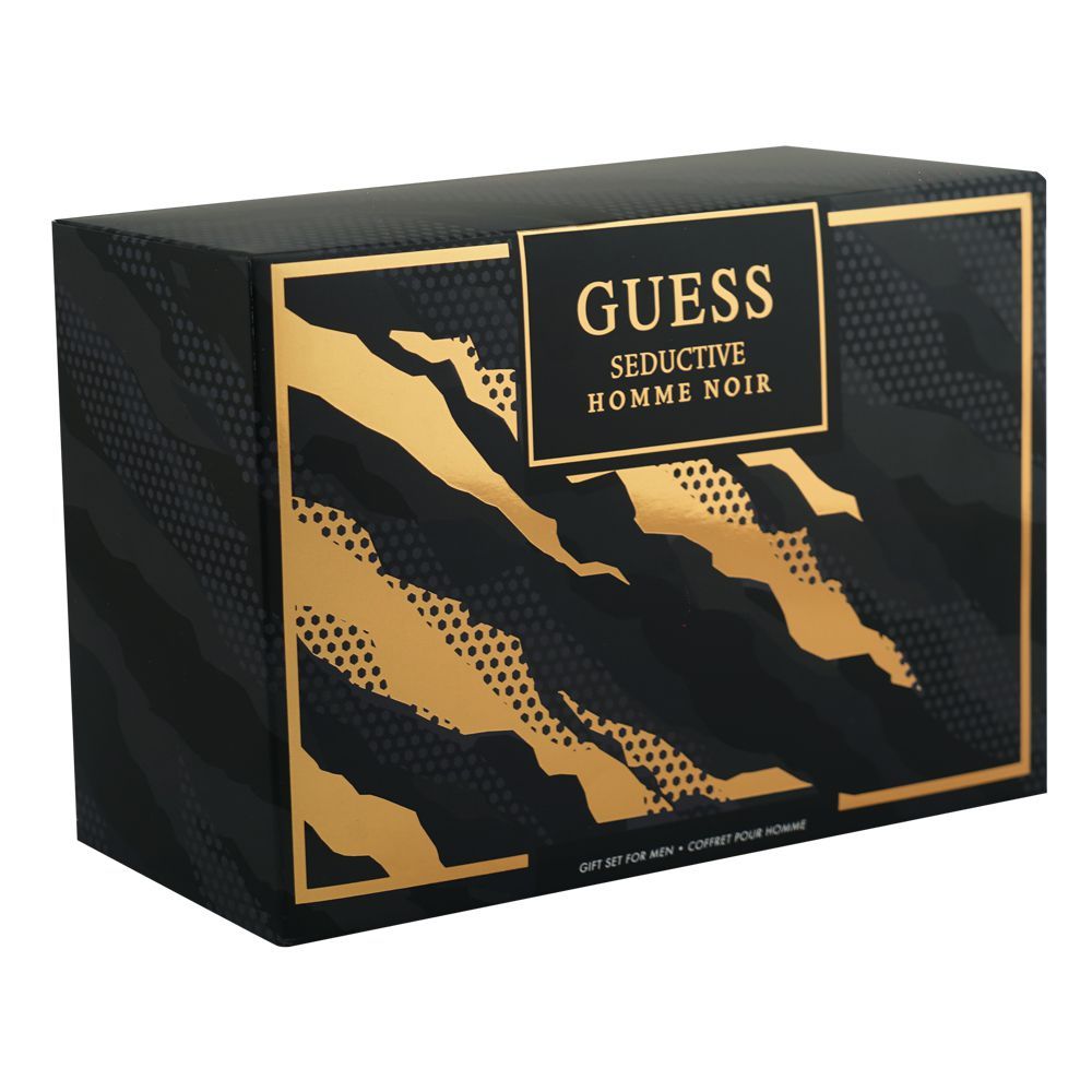 Guess Seductive Homme Noir EDT 3 in 1 Set
