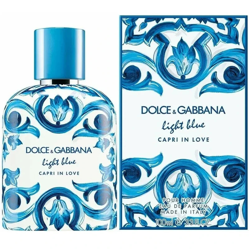 Dolce & Gabbana Light Blue Capri in Love Pour Homme Edp 100ml
